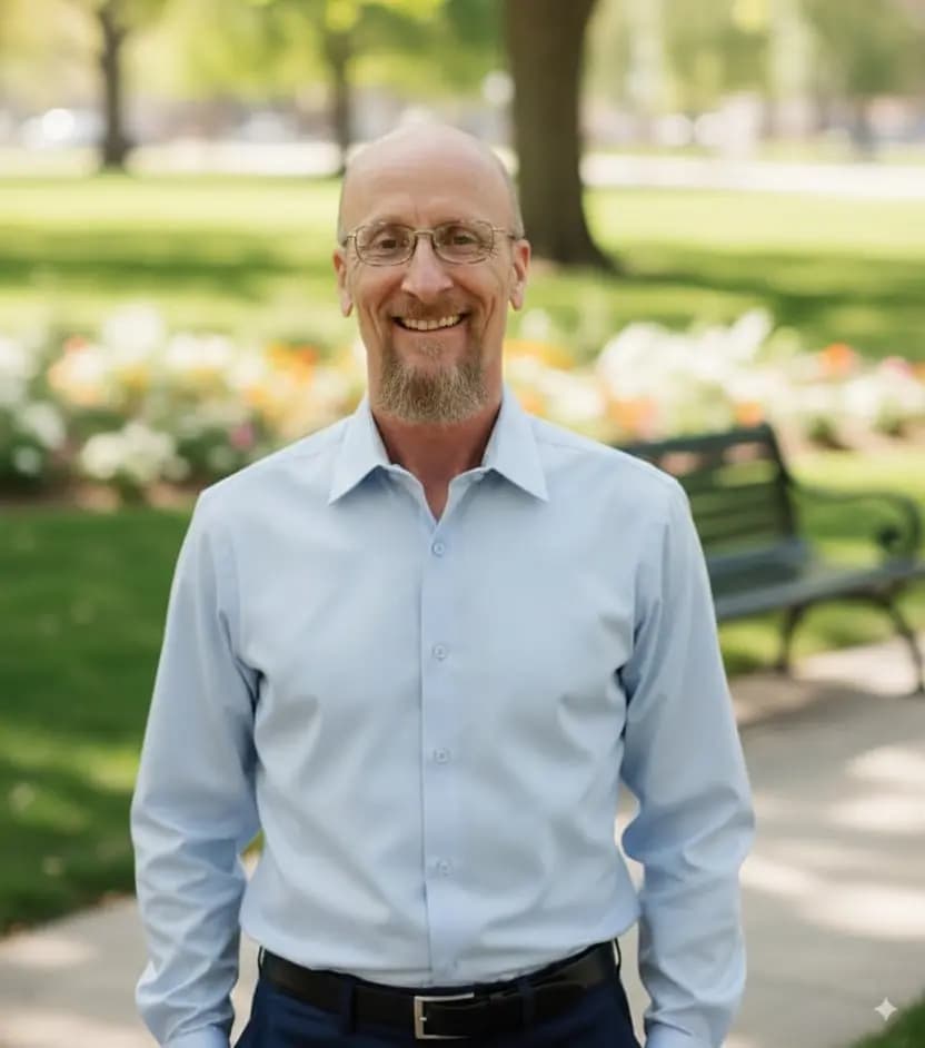 Headshot of the founder
