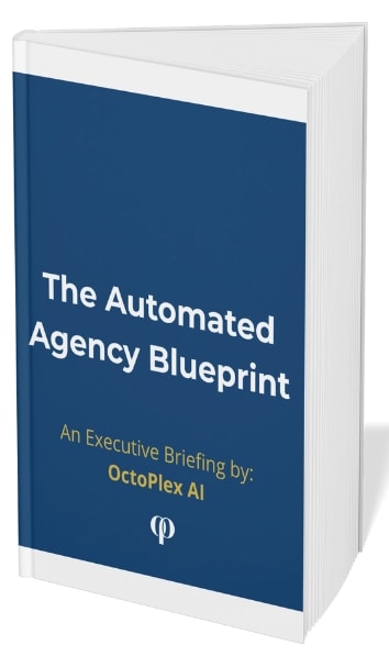 A 3D mockup of the Executive Briefing document cover
